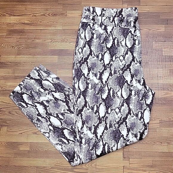 Vylette Snake Print Pants Size 17 - Picture 1 of 11